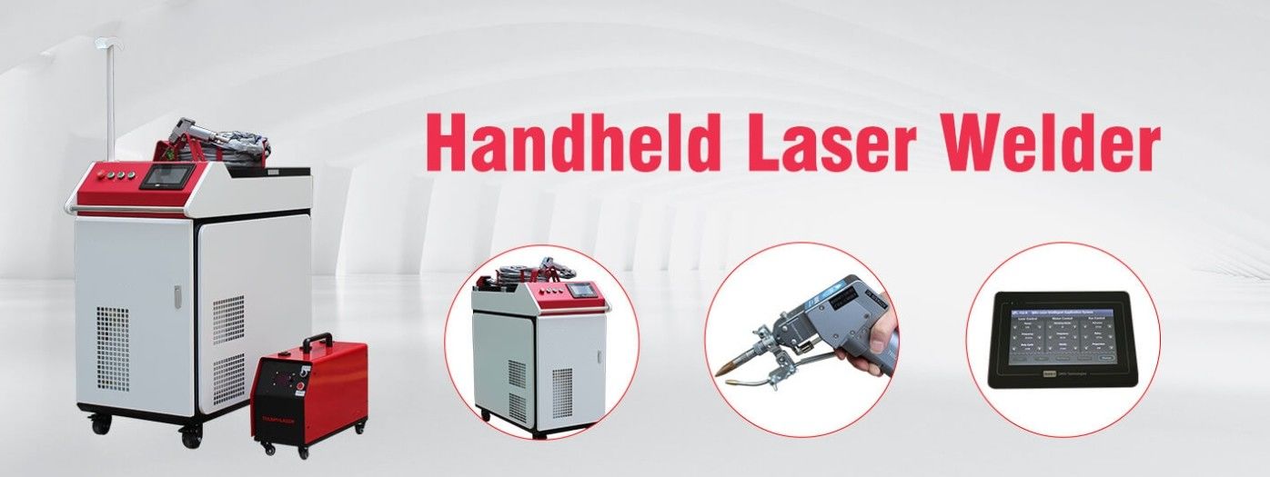 qualité soudeuse tenue dans la main de laser Un service