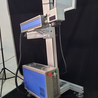 Machine d'inscription de laser de mouche de la CE de Raycus pour le tube en métal