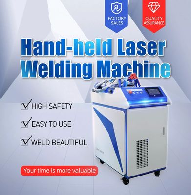 refroidissement par l'eau tenu dans la main d'onde entretenue de machine de soudure laser de 500W 1080NM