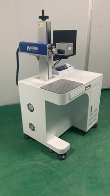 L'inscription rotatoire de laser de fibre de 0.5ms 20W 30W usine le contrôle d'EZCAD