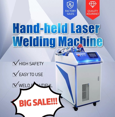 Soudeuse tenue dans la main 120mm/S de laser d'onde entretenue de l'arc 3000W d'argon avec le conducteur automatique de fil