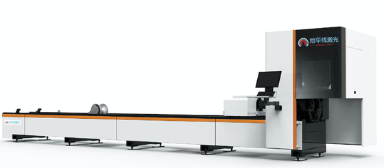 Foyer automatique Chuck Clamping de découpeuse de laser du tuyau 6KW