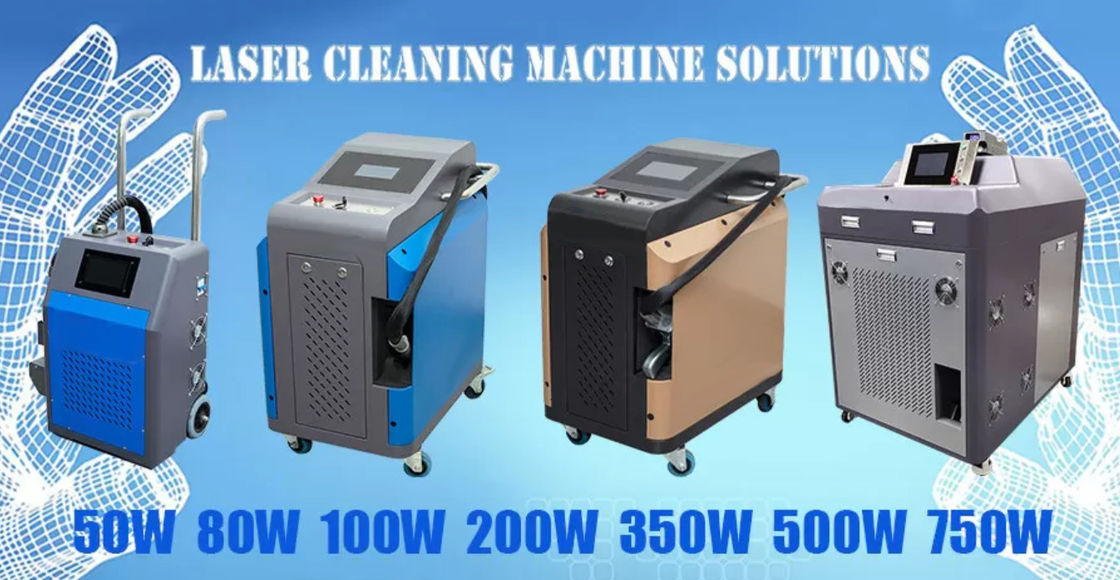refroidissement à l'air des machines 1064nm de nettoyage de laser en métal 200W