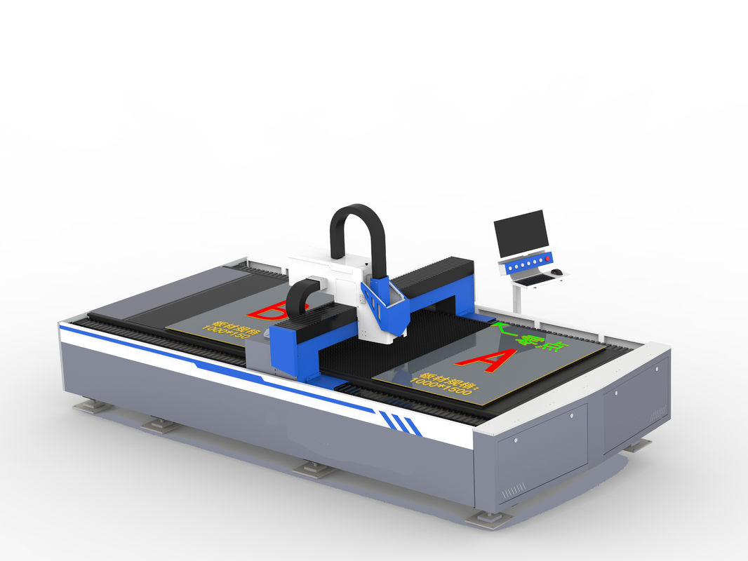 laiton d'acier inoxydable de coupeur de laser de fibre de 1050mm 1520mm
