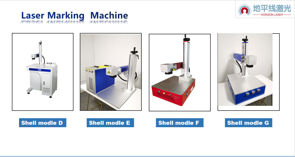Machines de repérage de laser en métal 30W 60khz, machine d'inscription de laser pour le plastique