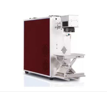 Machine portative d'inscription de laser de la fibre 20w de FDA 0.01mm