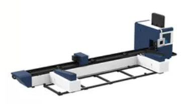 coupeur de laser de fibre de 50m 380V 6000mm avec le Tableau de travail fixe