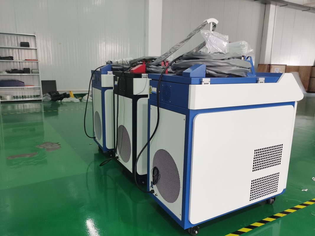 soudure d'acier inoxydable de 15m 2000W 3mm par la machine de soudure laser de fibre