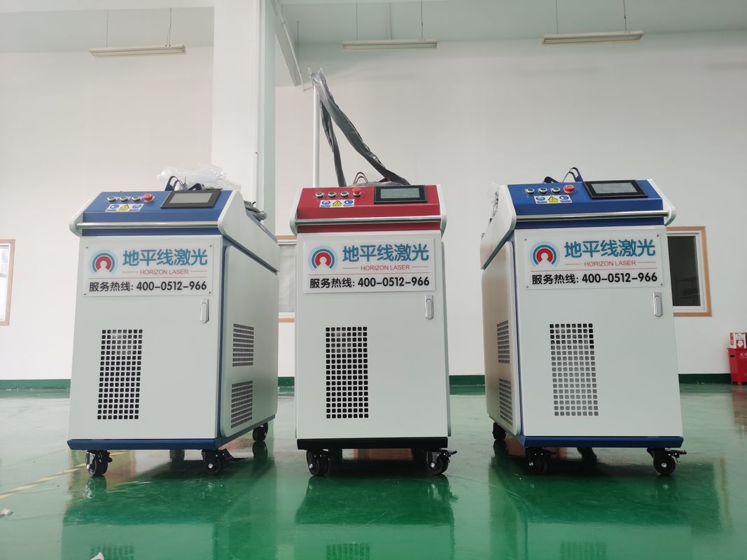 pendule de laser de 1000W 1080nm double de soudeuse d'équipement tenu dans la main de Fiber Laser Welding