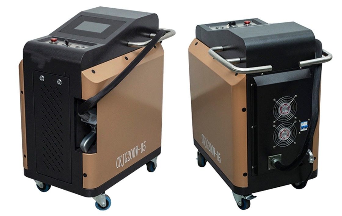 Peinture de laser de l'impulsion 200W 0.05mm et outil de dérouillage