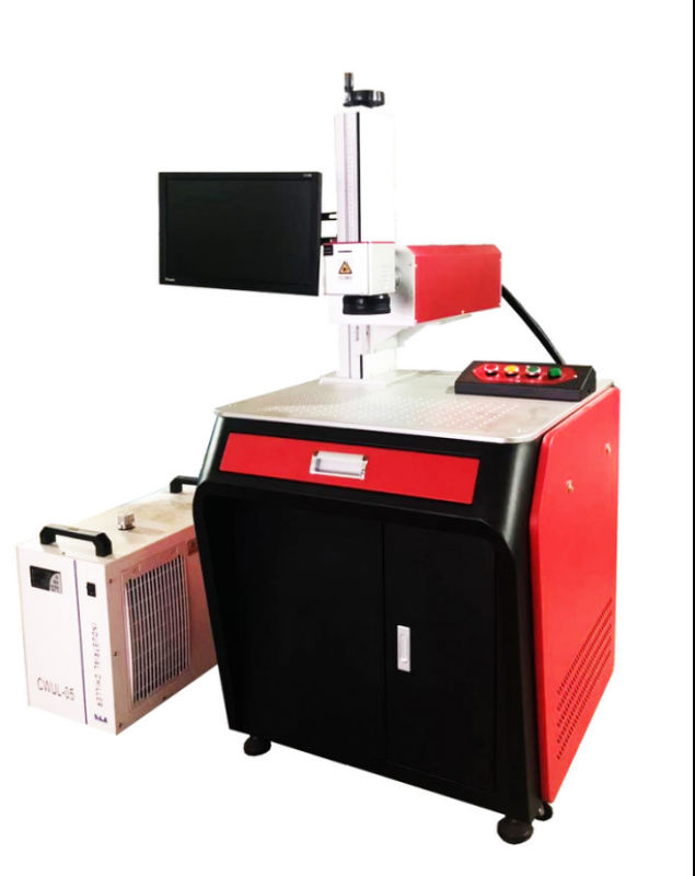 Machine d'inscription de laser du refroidissement à l'air 7000mm pour des bijoux