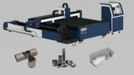 caractère pratique de boucle bloquée de coupeur de laser de fibre de commande numérique par ordinateur de 2000mm
