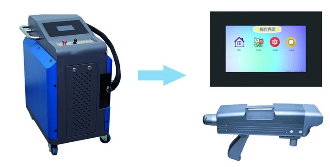 Rouille de la flexibilité 1064nm 0.01mm et peindre enlever le laser
