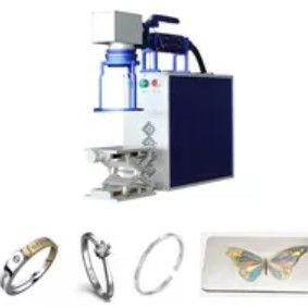 Machine d'inscription de laser de fibre en métal 50W 3d de couleur de Mopa