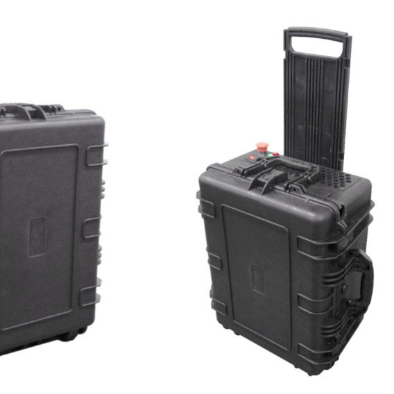 les machines de nettoyage de laser de 100W 35000mm le refroidissement à l'air