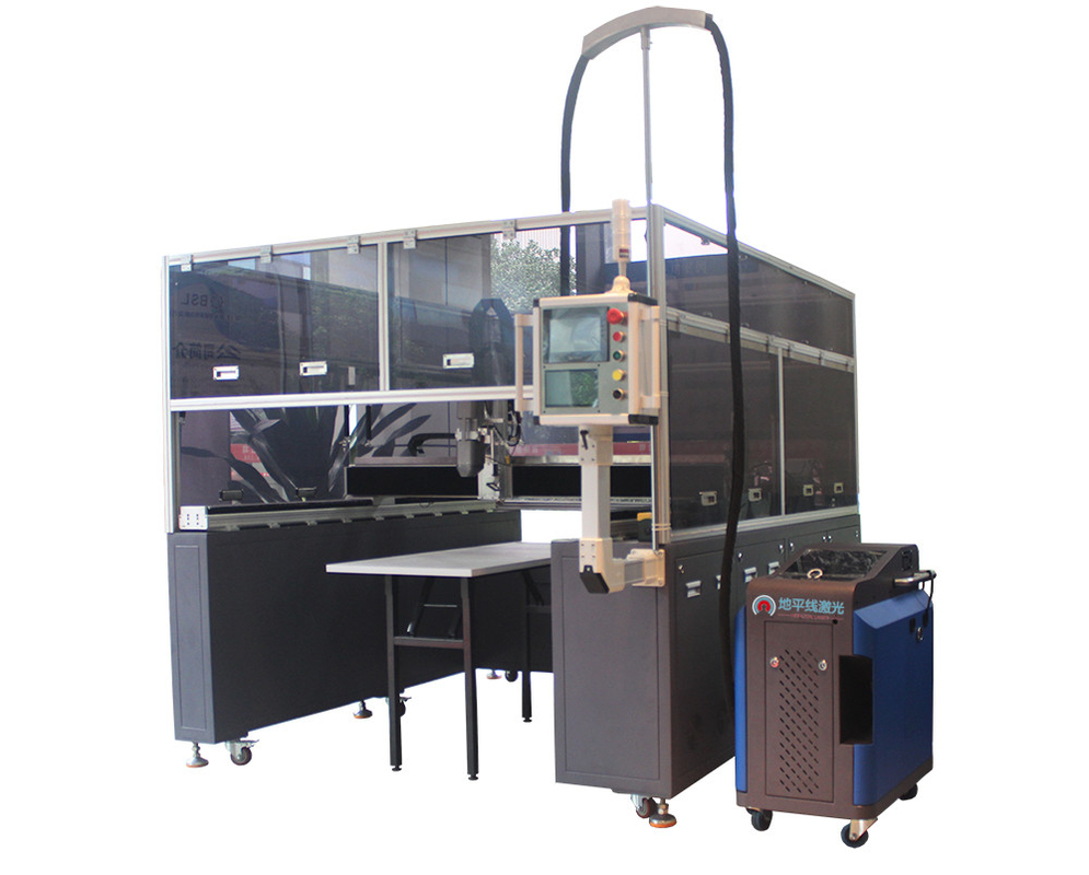 Bobine 100W 200W 500W en métal de machine de nettoyage de laser de Cabinet de Maxphotonics